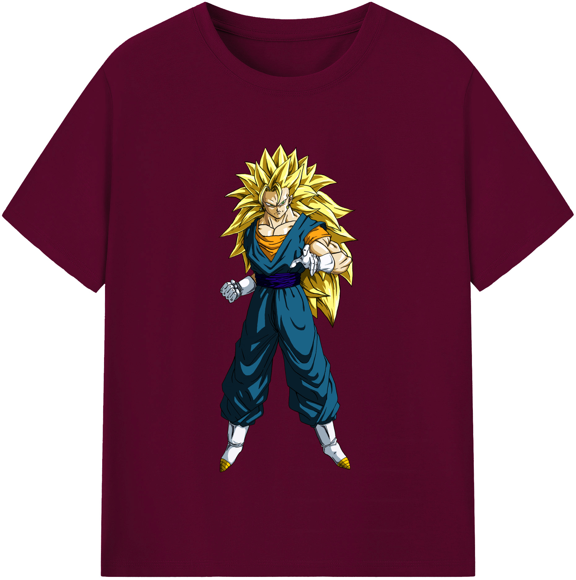 （画像用） ドラゴンボール ベジット DRAGON BALL Vegetto レディースカジュアルプリントTシャツ（綿100％）
